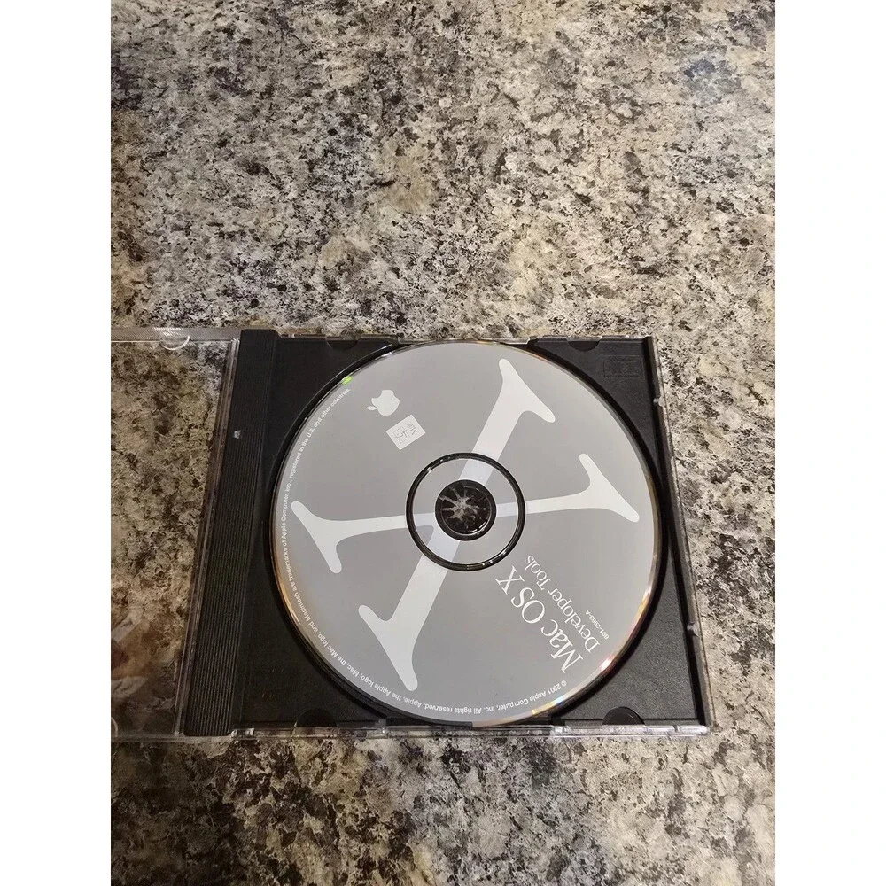 Mac OS X Developer Tools Apple 2001 691-2963-A OEM Disc